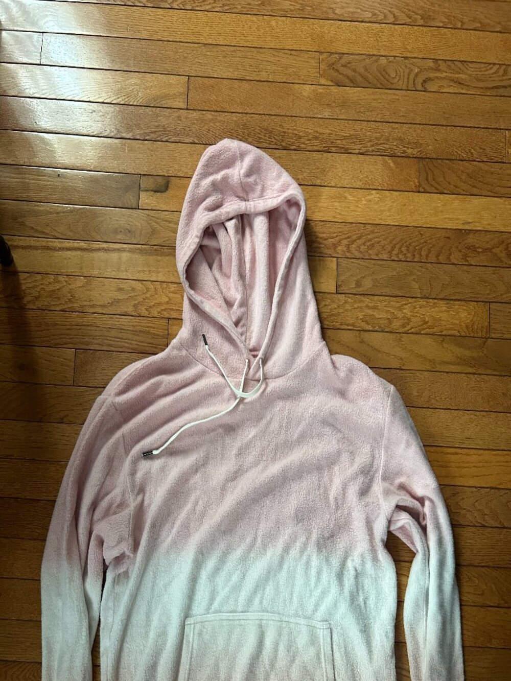 Feat. matching tie dye ombre set. hoodie size XL